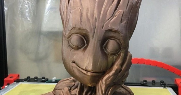 groot planter less supports cleaner print drain hole phaedrux 3D Models Household Outdoor & Garden babygroot donotwant nomoregroots plant 3d print model - Mito3D
