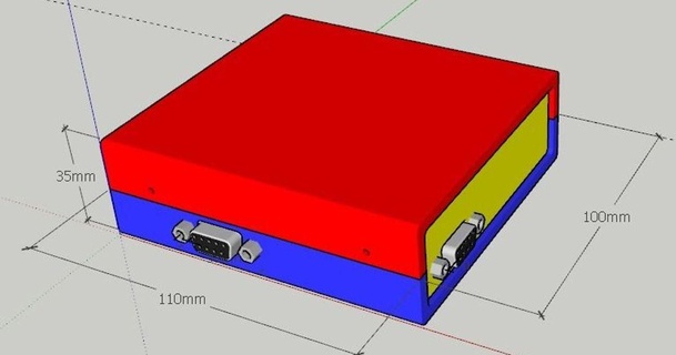 4 côté série boîte réveillez 3D modèles loisir fabricants idées chose universelle 3d print model - Mito3D
