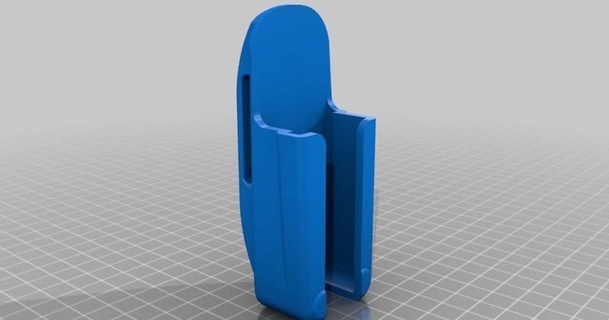 homem couro onda coldre delux 1 4 selvagem 3D modelos passatempo fabricantes Ferramentas thingiverse 3d print model - Mito3D