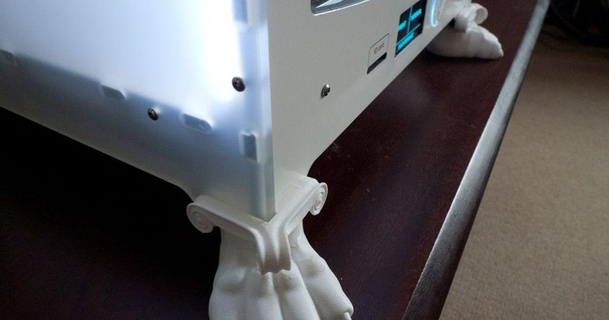 3d impressora pés selvagem 3D modelos impressoras acessórios garra decoração pé decorativo 3d print model - Mito3D