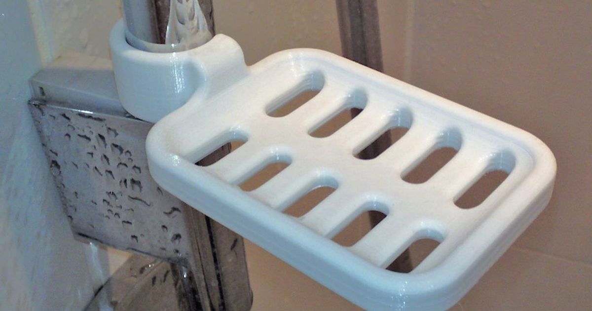 jabón plato roedor salvaje 3D modelos casa baño bañera ducha Jabonera 3D print model - Mito3D