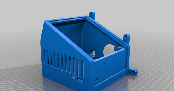 ender 3 external electronics case mount dakota3d 3D Models Printers - Upgrades thingiverse 3d print model - Mito3D