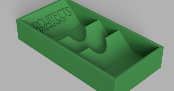 arquitetos borda jogos organizador lilolbear 3D modelos brinquedos tabuleiro 3d print model - Mito3D