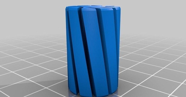 483mm barre spirale vase linéaire palier bague willnewton 3D modèles imprimantes accessoires personnalisé chose universelle 3d print model - Mito3D