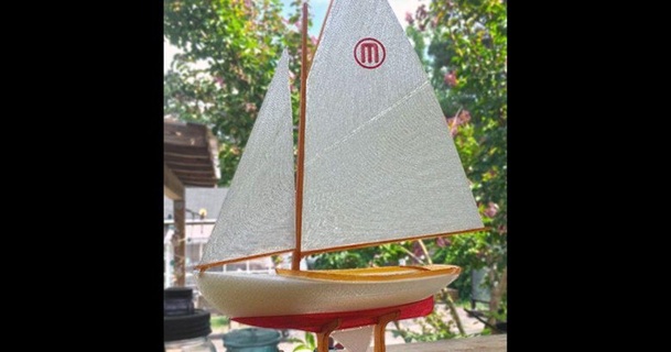 maker 125 -a vintage sailboat maker's twist willnewton 3D Models Toys & Games Vehicles 12 boat challenge engineering 3d print model - Mito3D