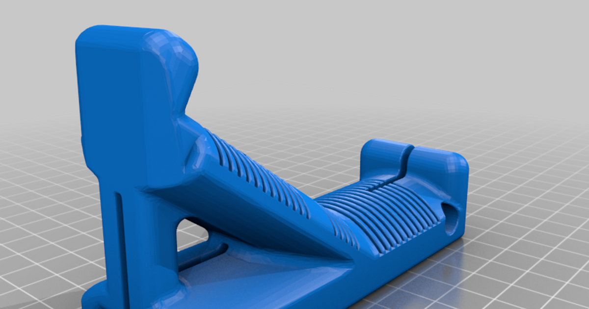 angled foregrip short zebulon 3D Models Sports & Outdoor Other thingiverse 3D print model - Mito3D