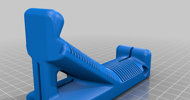 angled foregrip short zebulon 3D Models Sports & Outdoor Other thingiverse 3d print model - Mito3D