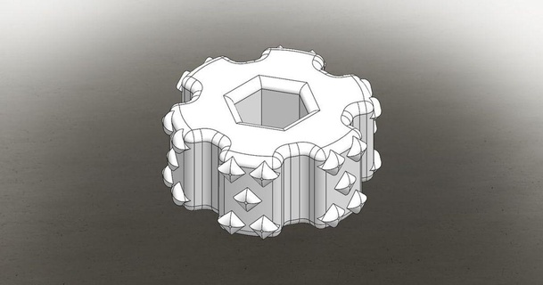 bauen Teller Einstellung Knopf mavric 3D Modelle Drucker Upgrades Bauplatte Bauplattennivellierer Glasbauplatte ebene Makerbot 3d print model - Mito3D
