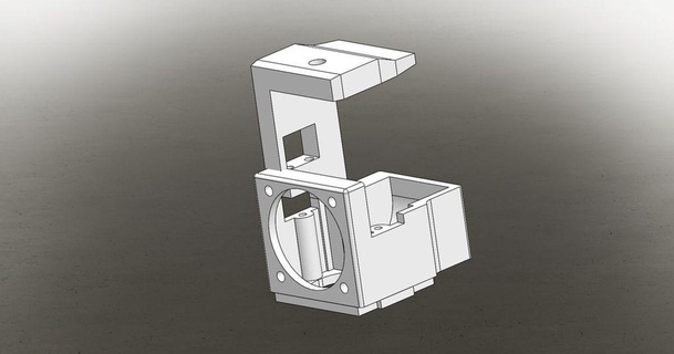 pico estrusore makerbot replicatore 2 montare mavric 3D Modelli stampanti Accessori makerbot2 makerbot2extruder creatore bot picoextruder 3d print model - Mito3D