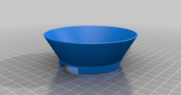 expresso porta filtro funil 51mm jorge 3D modelos casa cozinha café thingiverse 3d print model - Mito3D