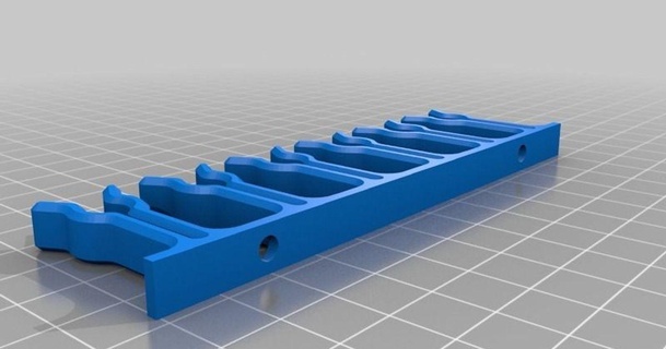 linéaire Flèche agrafe Jorge 3D modèles Ménage maison équipement tir l'arc clip flèche chose universelle 3d print model - Mito3D