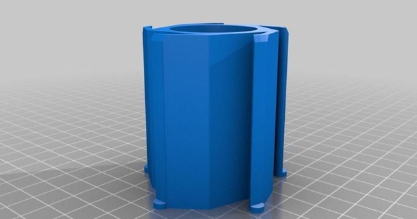 carrete cubo adaptador scandiprint3d 3D modelos impresoras actualizaciones personalizado thingiverse 3d print model - Mito3D