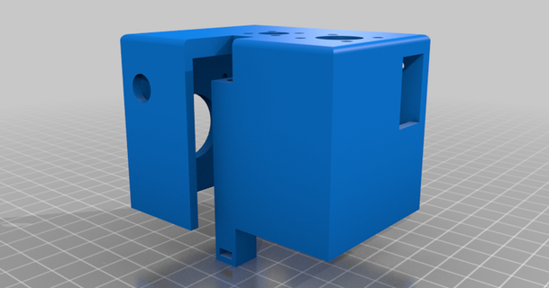anycubic i3 mega horizontal portal modificación arbolito 3D modelos impresoras actualizaciones ai3m anycubici3mega e3dhemeramount thingiverse 3d print model - Mito3D