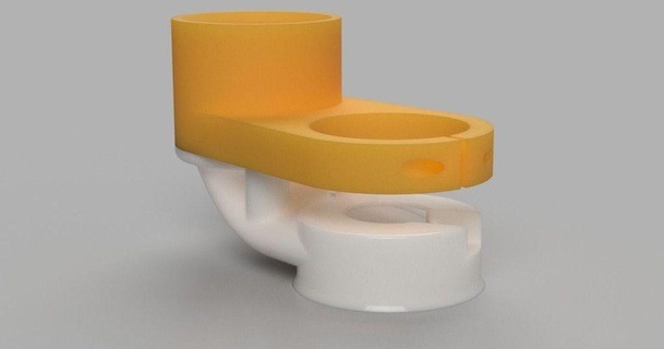 makita enrutador polvo bota shapeoko 3 chuyskywalker 3D modelos pasatiempo hacedores herramientas guardapolvo colector thingiverse 3d print model - Mito3D