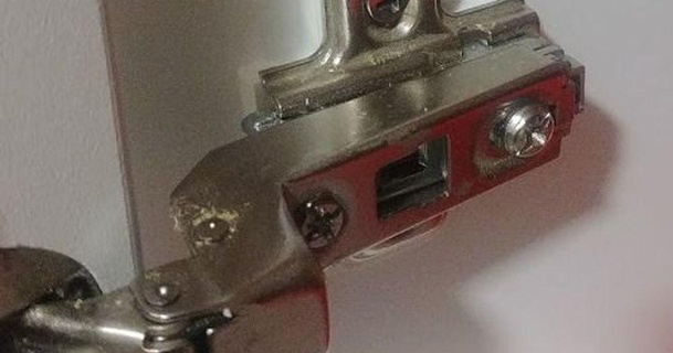 cabinet hinge backplate otomar 3D Models Hobby & Makers Other Ideas thingiverse 3d print model - Mito3D