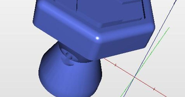 porta lidar quadrado eixo otomar 3D modelos passatempo fabricantes Ideias thingiverse 3d print model - Mito3D