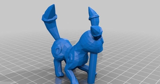 umbreon pokemon otomar 3D Models Toys & Games Outdoor thingiverse 3d print model - Mito3D