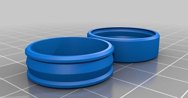 personalizado fiação anel perturbador 3D modelos moda mulheres thingiverse 3d print model - Mito3D