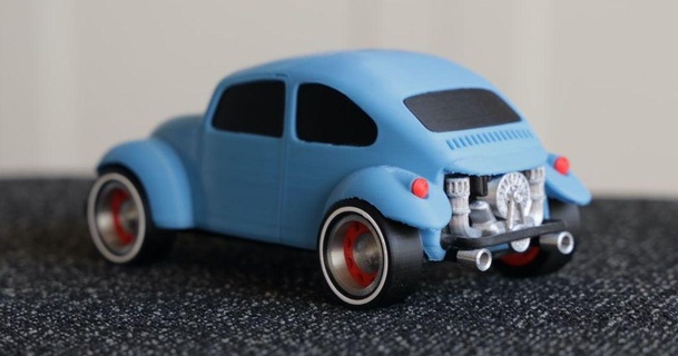 vw scarabeo baja bug completamente 3d stampabile soarpix 3D Modelli giocattoli Giochi veicoli infastidiscono macchina modello auto modellino in scala 3d print model - Mito3D