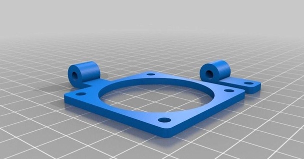 50mm ventilador montagem suporte arraia 3D modelos impressoras Atualizações personalizado thingiverse 3d print model - Mito3D