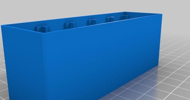 customized 9v battery case stingrayza 3D Models Household Office thingiverse 3d print model - Mito3D