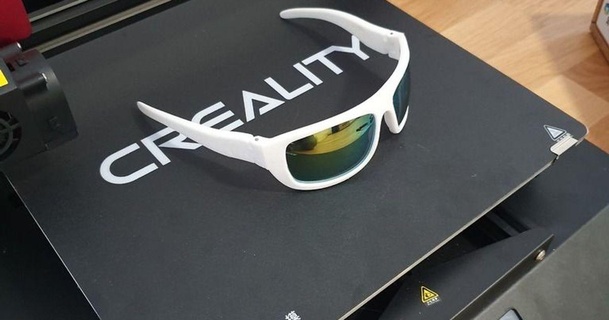 occhiali sole Pigro 3D Modelli moda Accessori thingiverse 3d print model - Mito3D