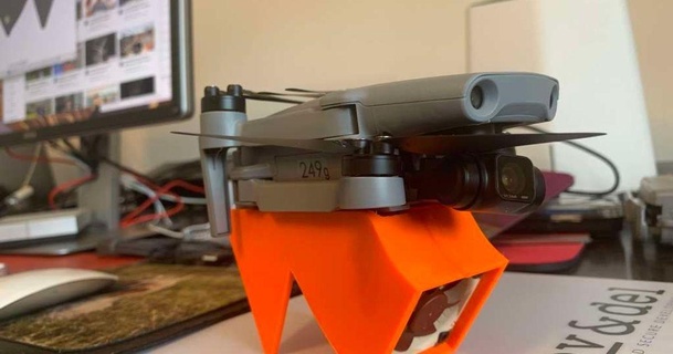 zino mini pro cooler stand alt ignaciohr 3D Models Hobby & Makers RC Robotics drone zinominipro thingiverse 3d print model - Mito3D