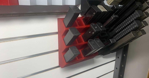glock 9mm revista slatwall Szwalkiewicz 3D modelos Deportes aire libre thingiverse 3d print model - Mito3D