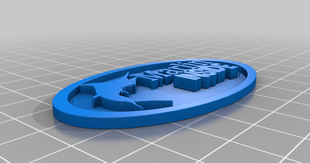 Marlin simbolo 3d provare out 3D Modelli stampanti Accessori thingiverse 3d print model - Mito3D
