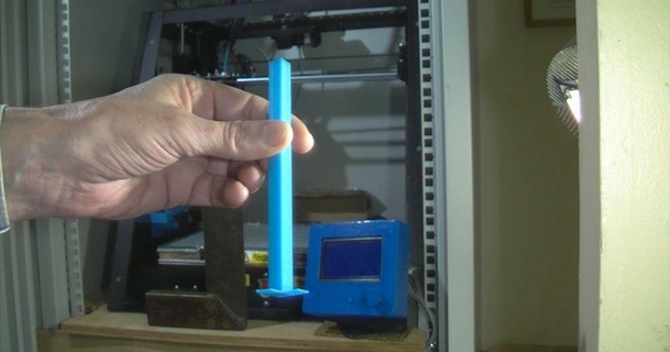 verticale test pezzo 3d stampante provare out 3D Modelli stampanti thingiverse 3d print model - Mito3D