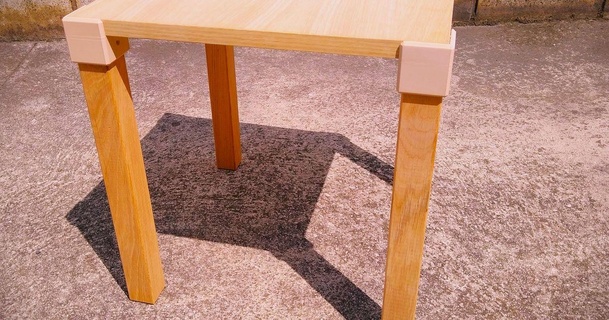 uni n para pata tablero mesa taburete banco lo que se te ocurra jberian 3D Models Household Home Decor bench desk joint step 3d print model - Mito3D