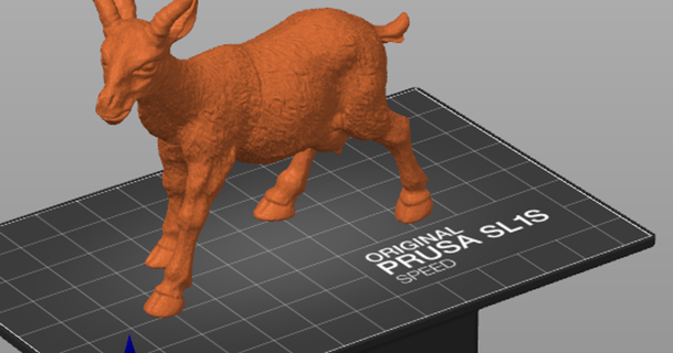 koza Jirka 3D modeller dünya taramalar hayvanlar 3d print model - Mito3D