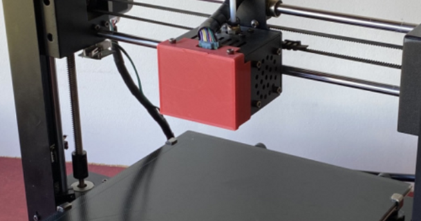 anycubic mega s extrusora base pele afinação mftuning 3D modelos impressoras acessórios anycubici3mega thingiverse 3d print model - Mito3D