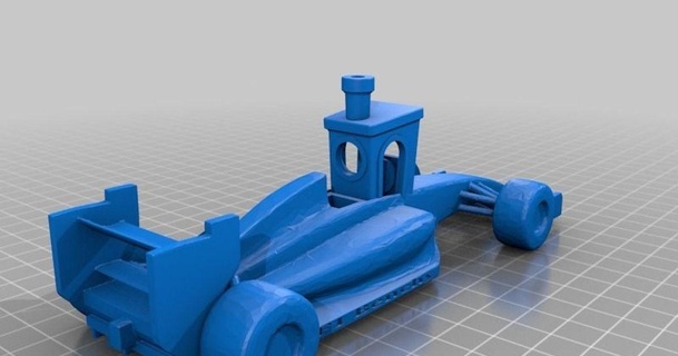 f1 panchina p7uis 3D Modelli passatempo creatori idee 3dbenchy remixare thingiverse 3d print model - Mito3D