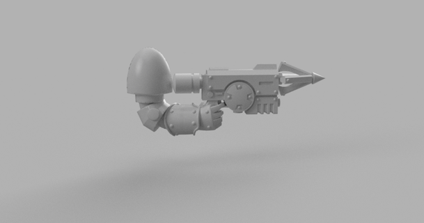 interstellare jarhead alle prese gancio pistola djs4000 3D Modelli giocattoli Giochi thingiverse 3d print model - Mito3D
