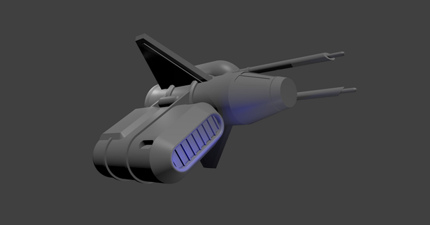 space ship djs4000 3D Models Art & Design Other Designs thingiverse 3d print model - Mito3D