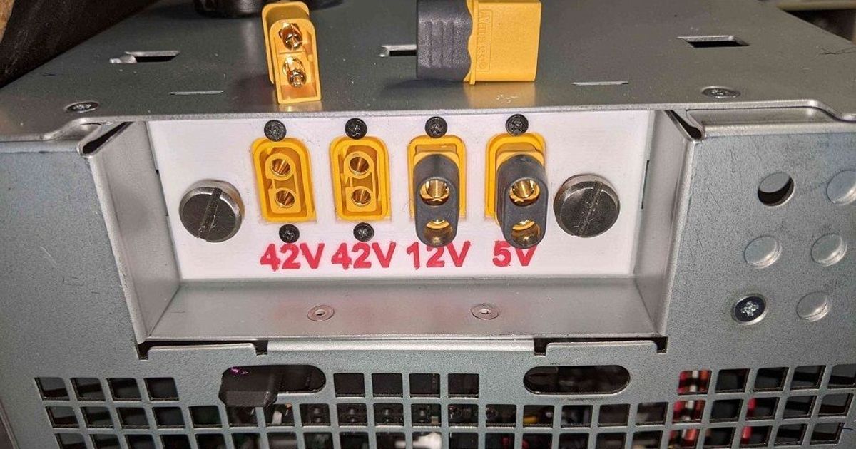 replacement panel cisco ws-cac beaulif 3D Models Hobby & Makers Electronics printnc cnc powersupply thingiverse 3D print model - Mito3D