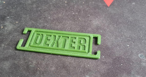 molle name tag dex pl 3D Models Hobby & Makers Other Ideas airsoft nametag vest 3d print model - Mito3D