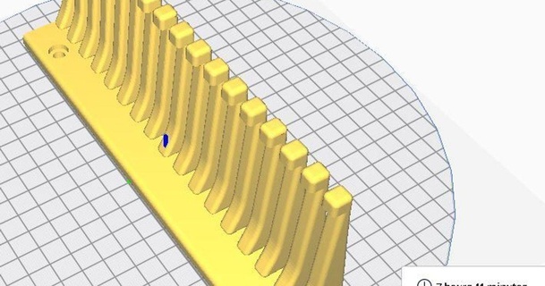 cabo organizador 5 mm diâmetro cabos johnroy222 3D modelos passatempo fabricantes Ideias suporte gerenciamento thingiverse 3d print model - Mito3D