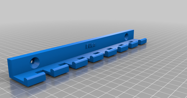file holder johnroy222 3D Models Hobby & Makers Tools handtools tool tools thingiverse 3d print model - Mito3D