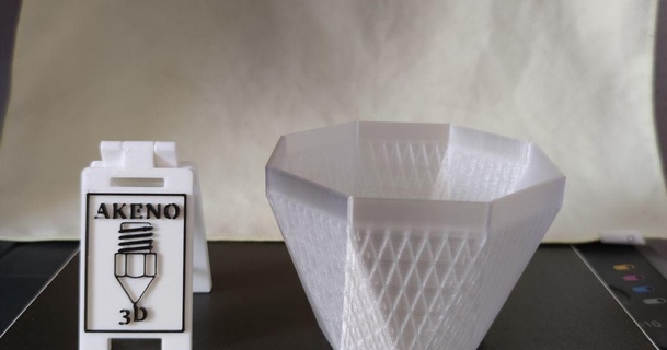 plante pot rhombe fleur akeno 3D modèles Ménage Accueil maison décor 3d print model - Mito3D