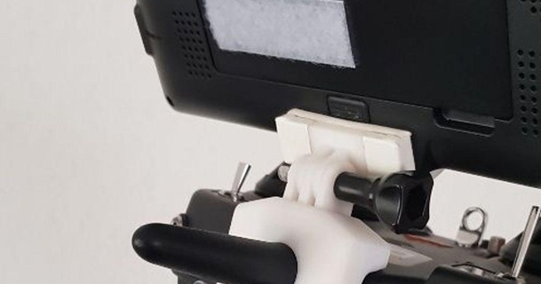 gopro establecido monitor teléfono montar spektrum radios frambuesa 3D modelos pasatiempo hacedores RC robótica Lego thingiverse 3d print model - Mito3D