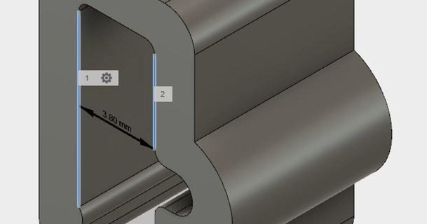 175 mm Clip clas Ohlson Filament Rolle Varazir 3D Modelle Drucker Zubehör thingiverse Kabelclip Füllclip 3d print model - Mito3D