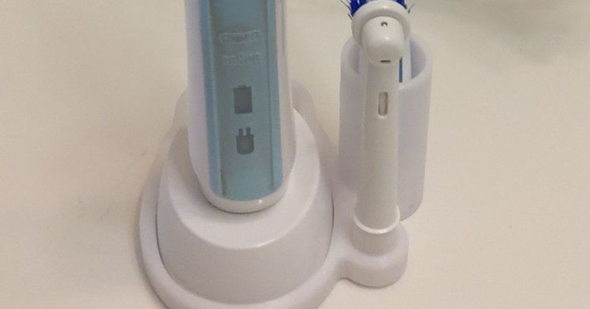 parete montare In piedi orale spazzolino tipi spazzola titolari tom mn 3D Modelli domestico bagno porta denti elettrico 3D print model - Mito3D