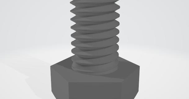 m6x10 bolt - screw g-workz3d 3D Models Hobby & Makers Mechanical Parts nut workshop parts 3d print model - Mito3D