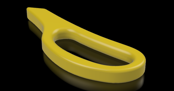 generic scissors handle m1nt1x 3D Models Hobby & Makers Tools 3d print model - Mito3D