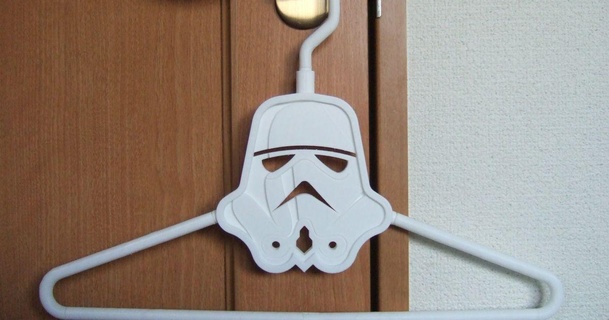star wars - stormtrooper hanger ver2 trooper jn-ky 3D Models Household Living Room starwars 3d print model - Mito3D