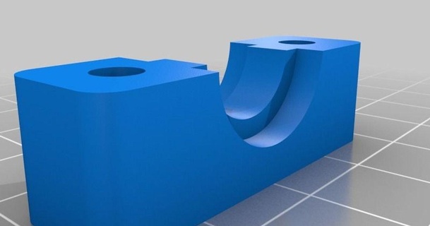 Bowden kelepçe ctc Merlinlcb 3D modeller yazıcılar yükseltmeler şeytani 3d print model - Mito3D