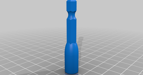 bit extender firegiy1 3D Models Hobby & Makers Tools thingiverse 3d print model - Mito3D