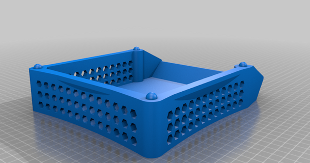 modular tray vls1990 3D Models Household Office storage organization thingiverse 3d print model - Mito3D